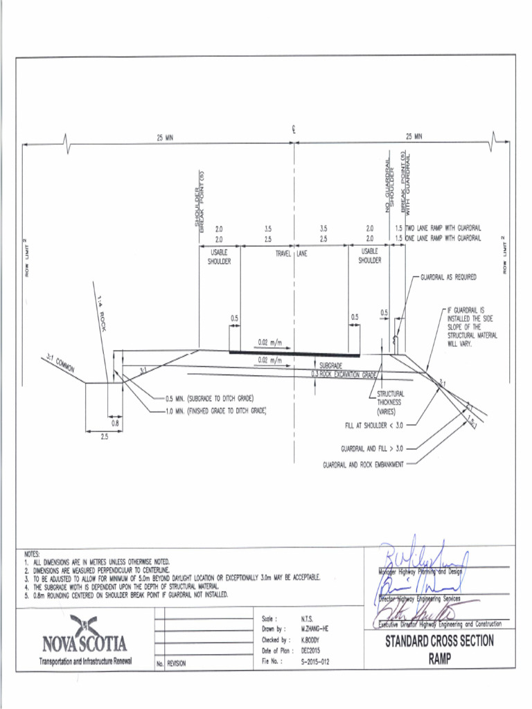 S 2015 012 Ramp Section | PDF