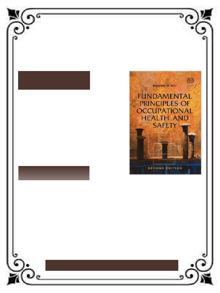 Fundamental Principles of Occupational Health and Safety 2nd Edition ...