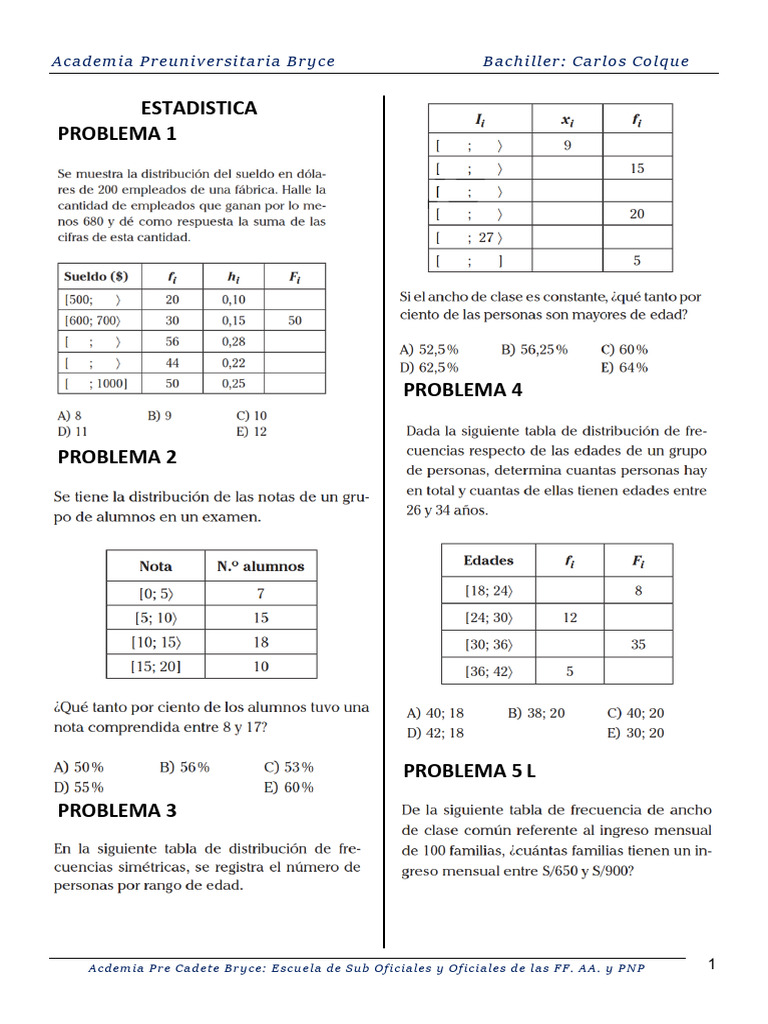 Esta Di Stica | PDF