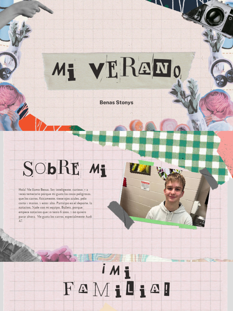 Sobre Me y Mi Verano | PDF