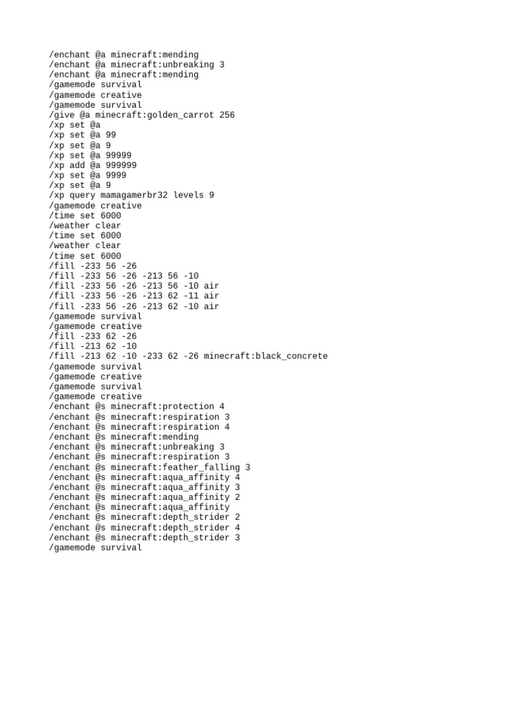 Command History | PDF