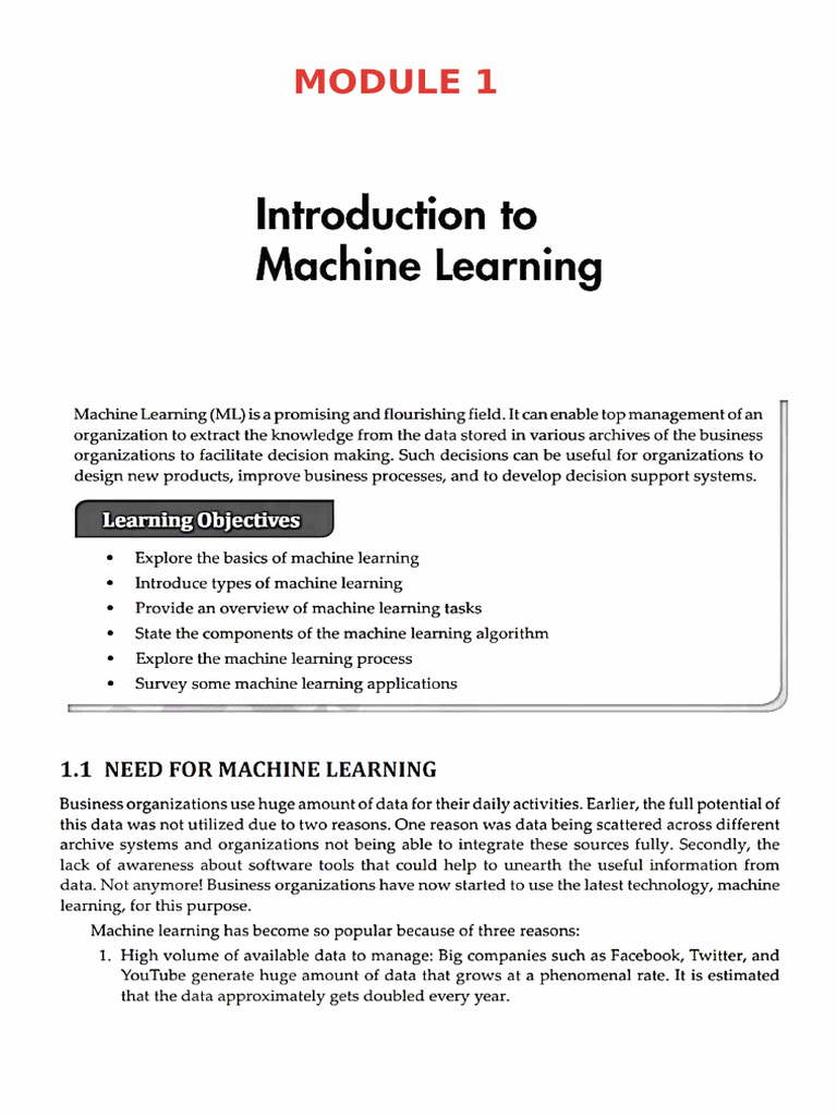 Module 1 | PDF