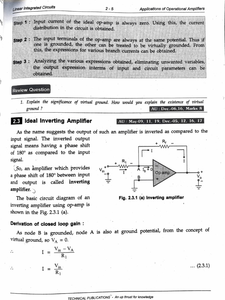 Inverting & Non Inverting Amplifier | PDF
