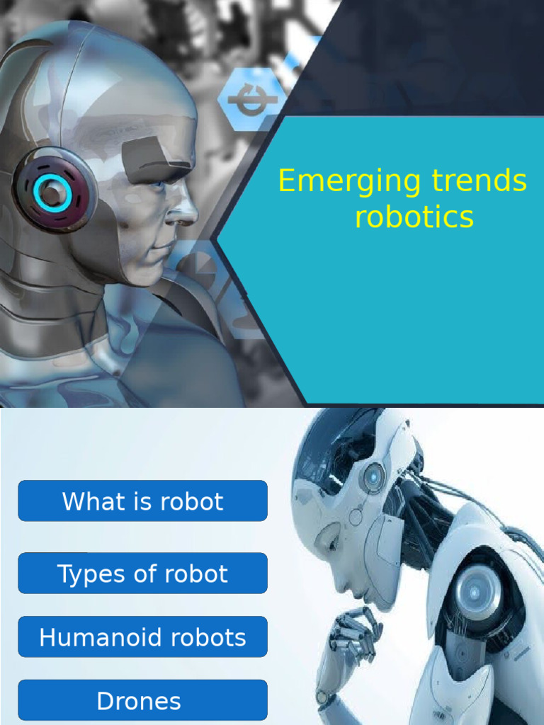 Types and Trends in Robotics | PDF