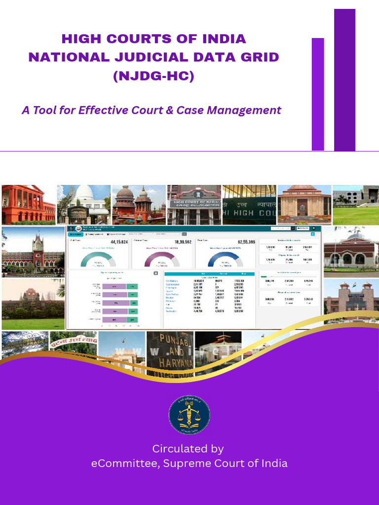 NJDG-HC: Court Management Guide | PDF | Chart | Public Law