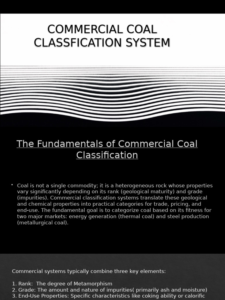 Commercial Coal Classification Guide | PDF | Coal | Coke (Fuel)