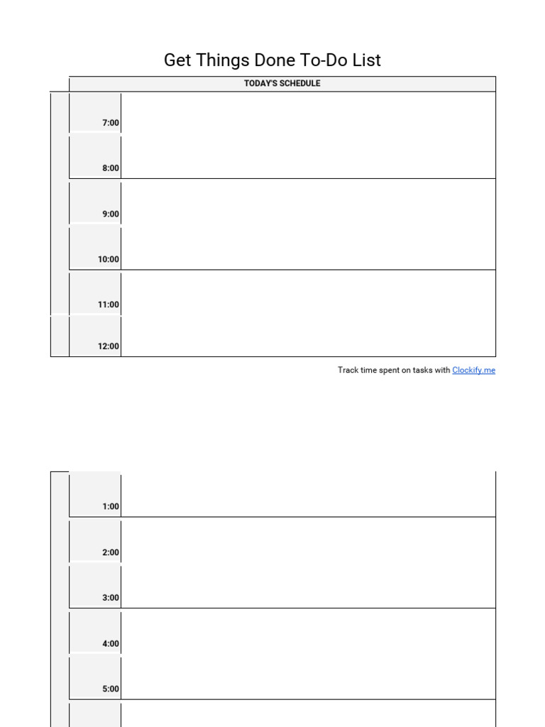 Track Tasks and Time with Clockify | PDF