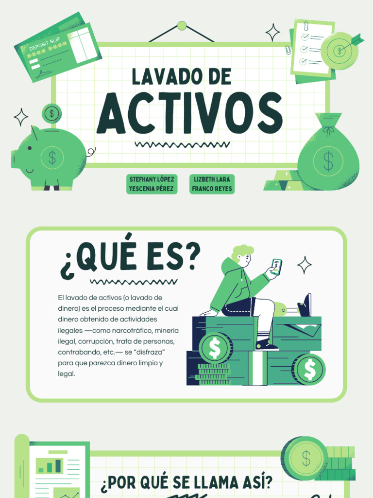 Lavado de Activos: Definición y Consecuencias | PDF | Lavado de dinero ...
