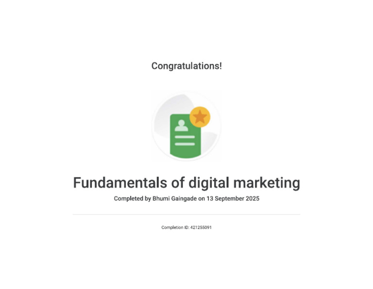 Fundamentals of Digital Marketing | PDF