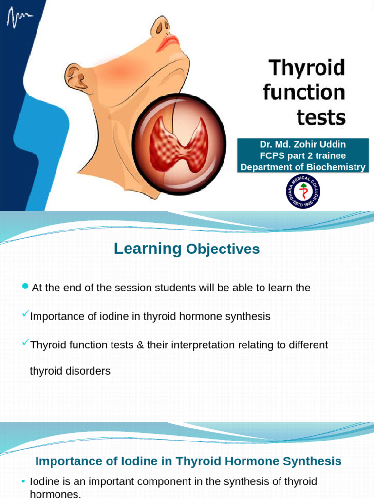 Iodine's Role in Thyroid Function Tests | PDF | Thyroid | Thyroid ...