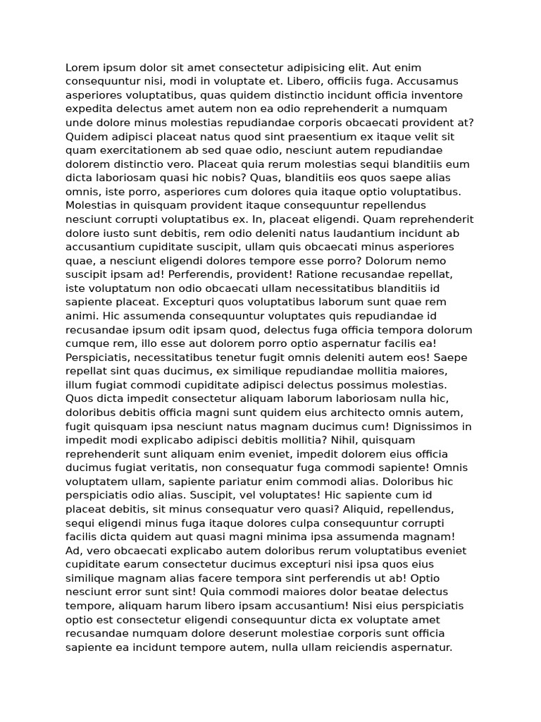 Lorem 1 | PDF