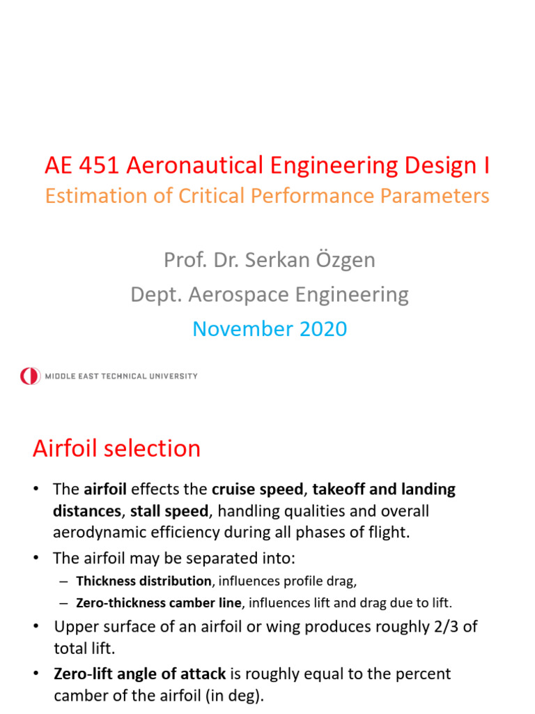 Airfoil Design and Performance Analysis | PDF | Airfoil | Lift (Force)