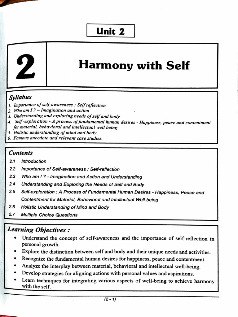 Self-Awareness and Personal Growth Guide | PDF | Well Being | Happiness