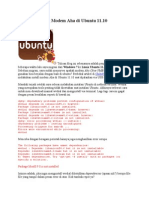 Panduan Setting Modem Aha Di Ubuntu