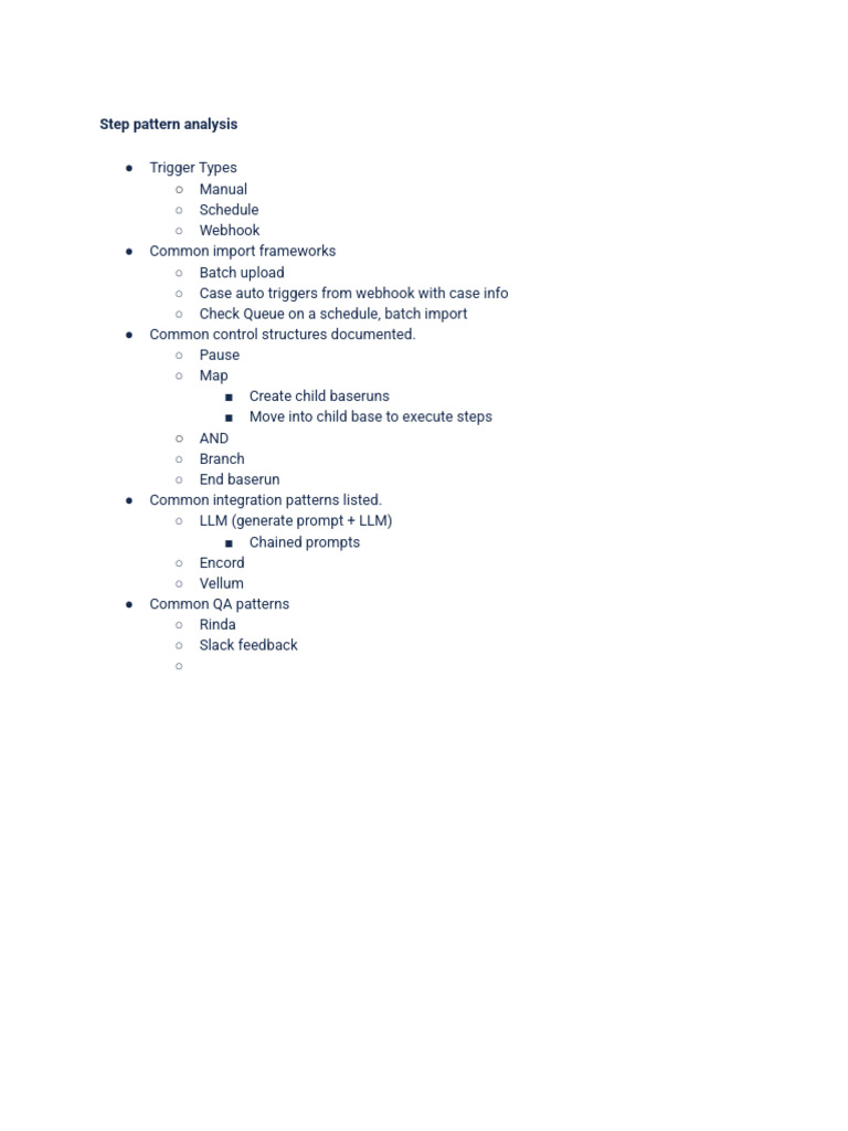 Step Pattern Analysis and Integration Guide | PDF