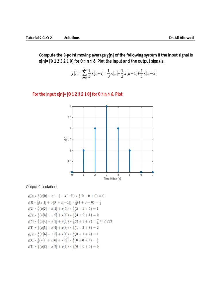 CLO 2 - Part A - Problems and Solutions | PDF | Applied Mathematics ...