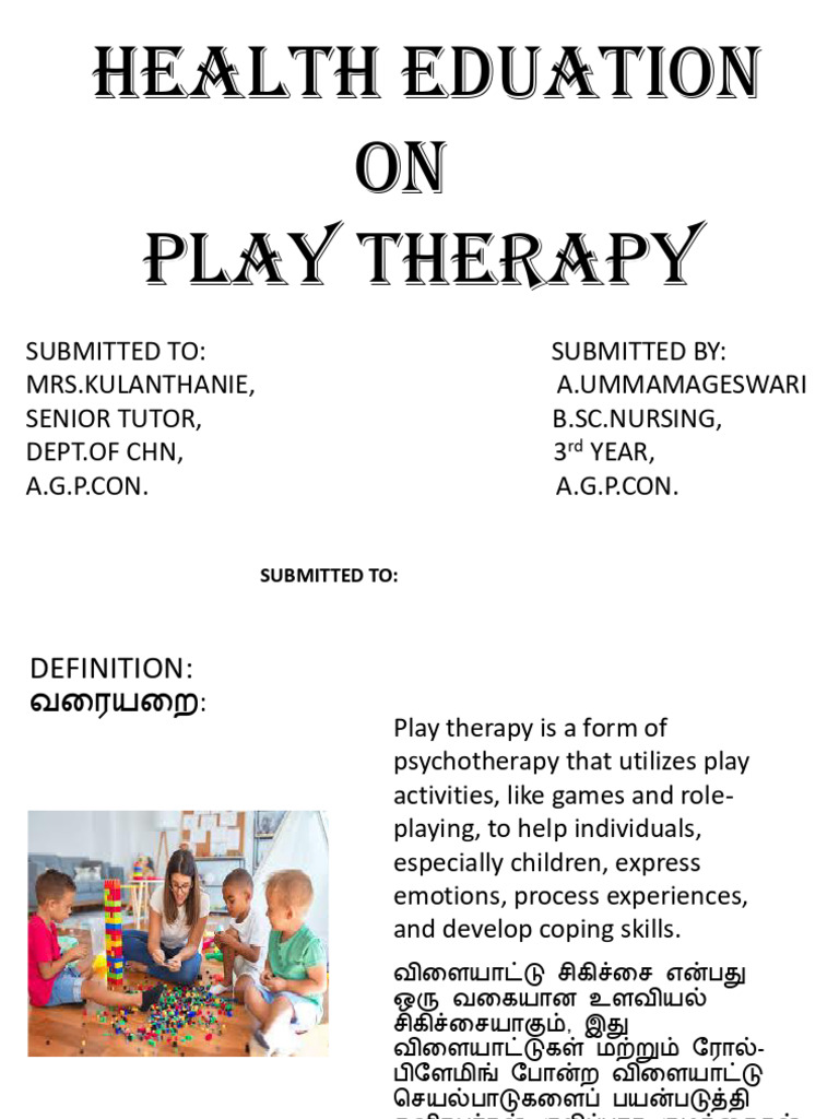 Play Therapy | PDF