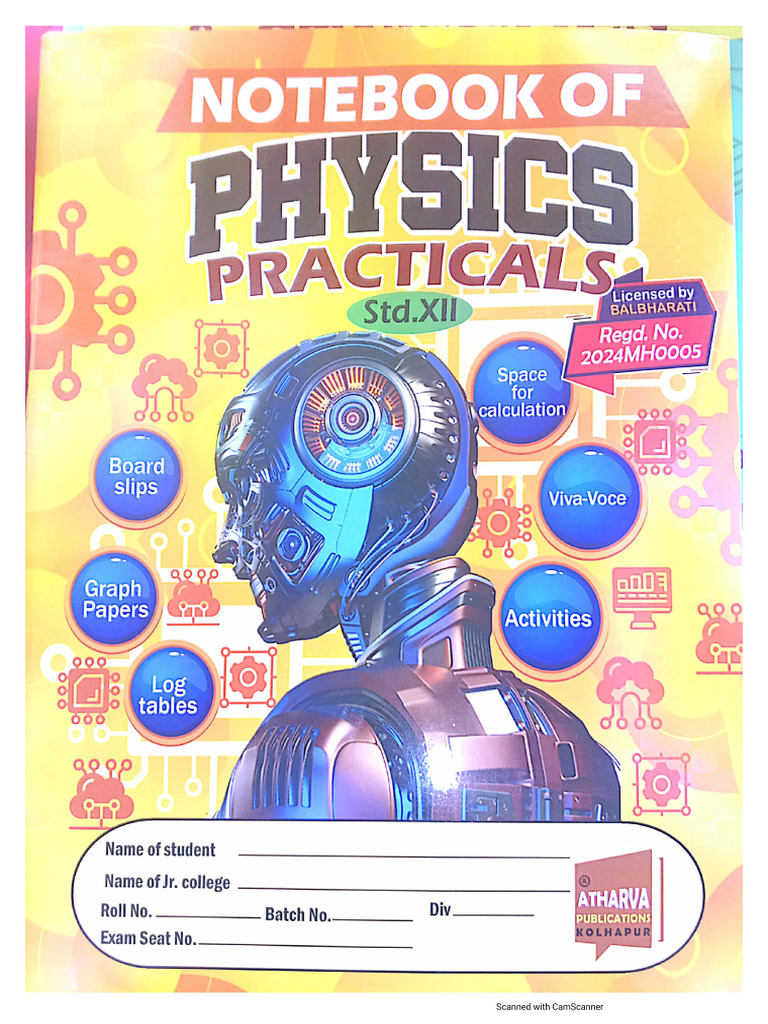 Physics Practical 2025-26 | PDF