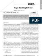 Progress With Light-Emitting Polymers