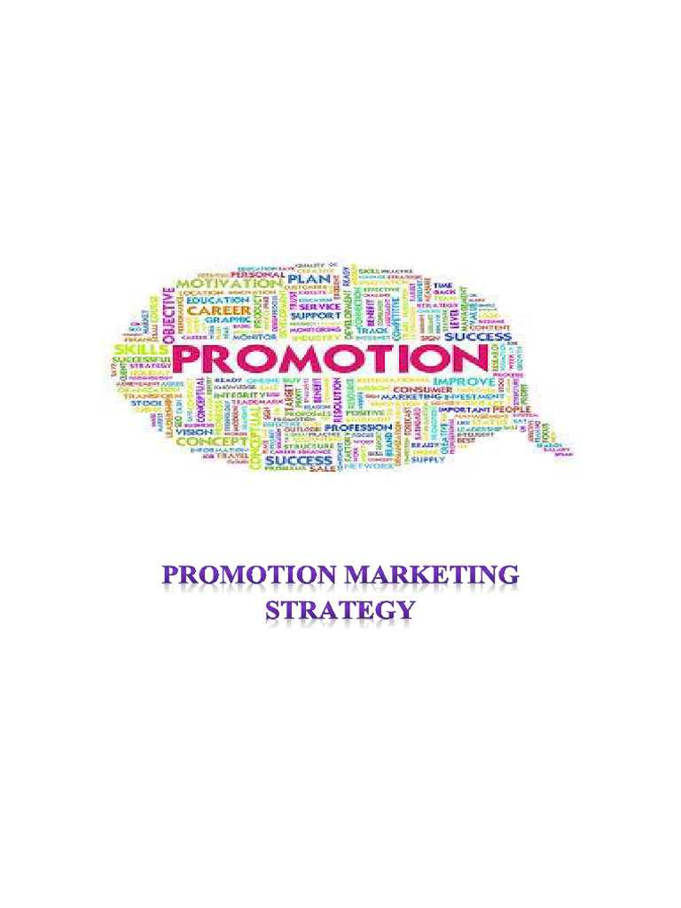 Effective Promotion Marketing Strategies | PDF | Advertising | Marketing