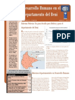 Estado de La Situación de Los Derechos Sociales en Beni