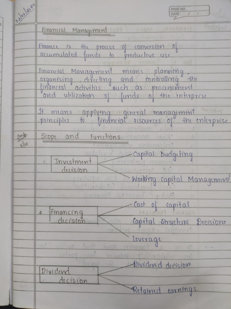 FM Notes | PDF