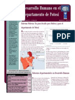 Estado de la Situación de los Derechos Sociales en Potosí