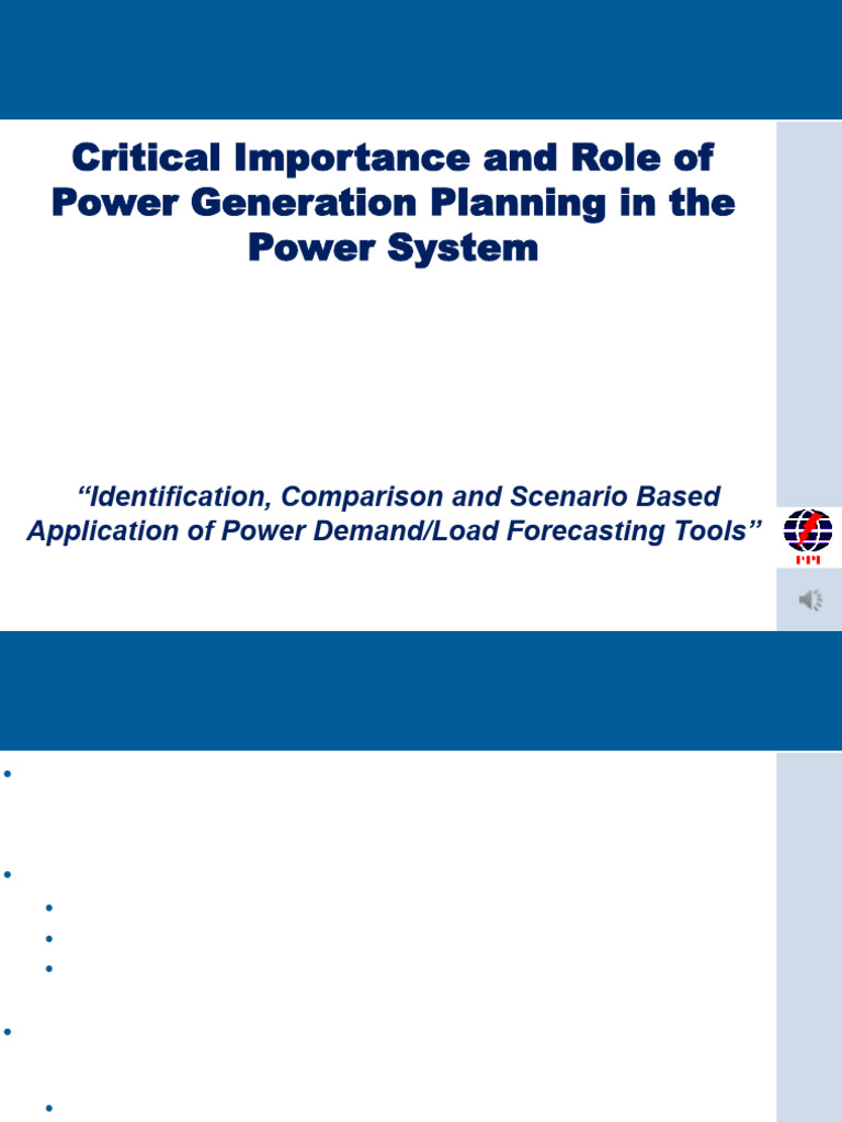 Power Generation Planning Insights | PDF | Mathematical Optimization ...