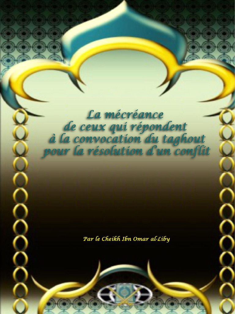 Répondre à la convocation du Taghout | PDF | Mots sémitiques ...