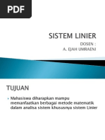 Download Sistem Linier by AzHar Hr SN97435447 doc pdf