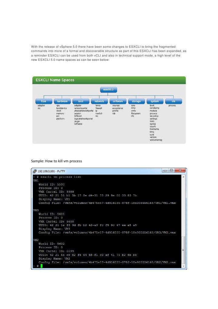 How To Kill VM Process With The Release of Vsphere 5 | PDF