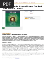 Download A Storm of Swords a Song of Ice and Fire Book Three Game of Thrones by lawrence SN97436242 doc pdf