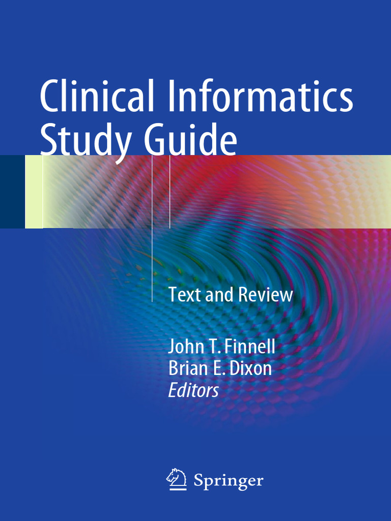 Clinical Informatics Study Guide | PDF | Health Informatics ...