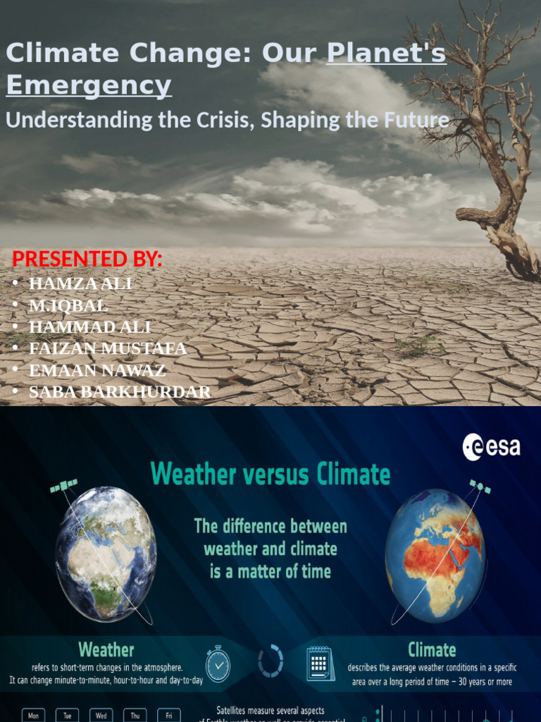 Climate - Change - Presentation (Real) | PDF