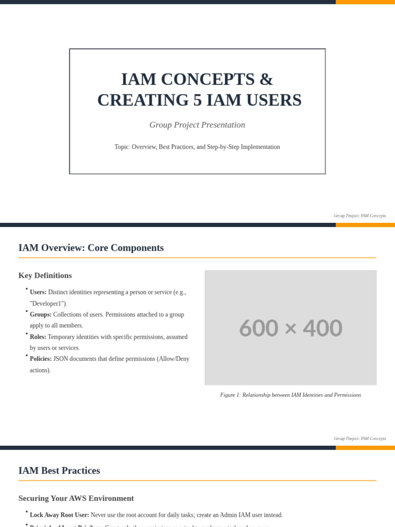 IAM Users: Best Practices & Creation Steps | PDF | Superuser | Computer ...