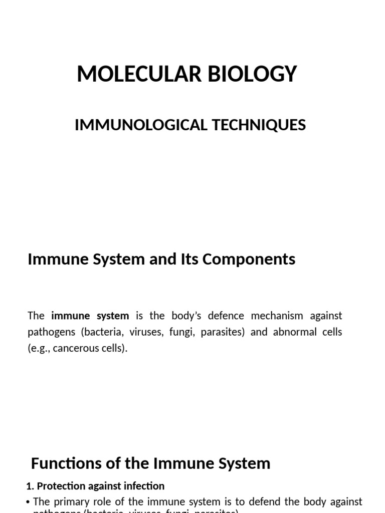 Immune System Functions and Types | PDF | Immune System | Adaptive ...