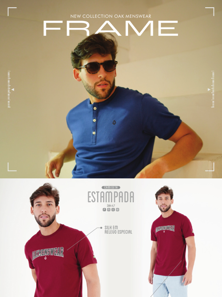 Nova Coleção Oak Menswear 2023 | PDF | Roupas | Moda