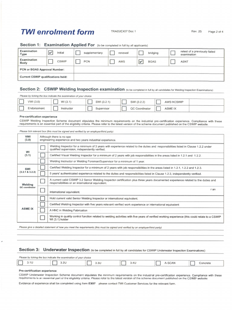 TWI Documents | PDF