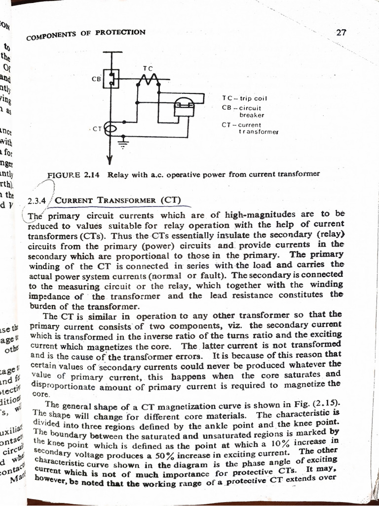 CT, PT Protection | PDF
