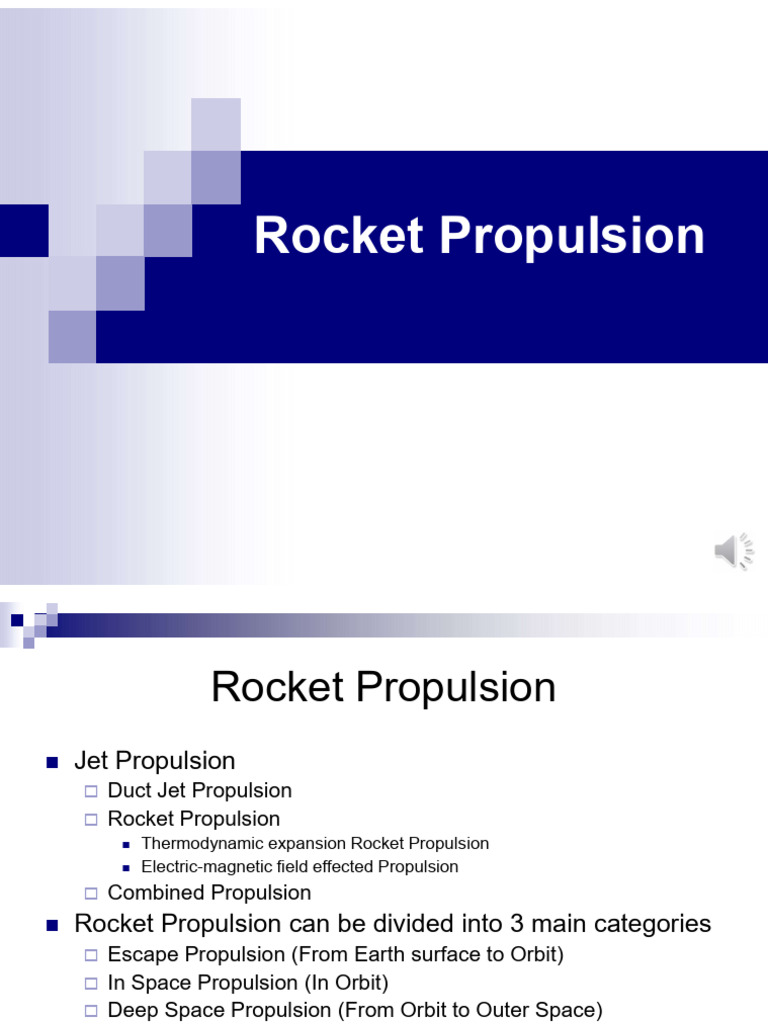Overview of Rocket Propulsion Systems | PDF | Spacecraft Propulsion ...