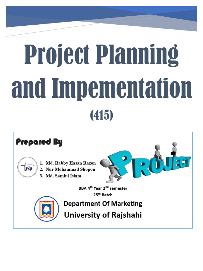 Project Planning and Implementation Guide | PDF | Net Present Value ...