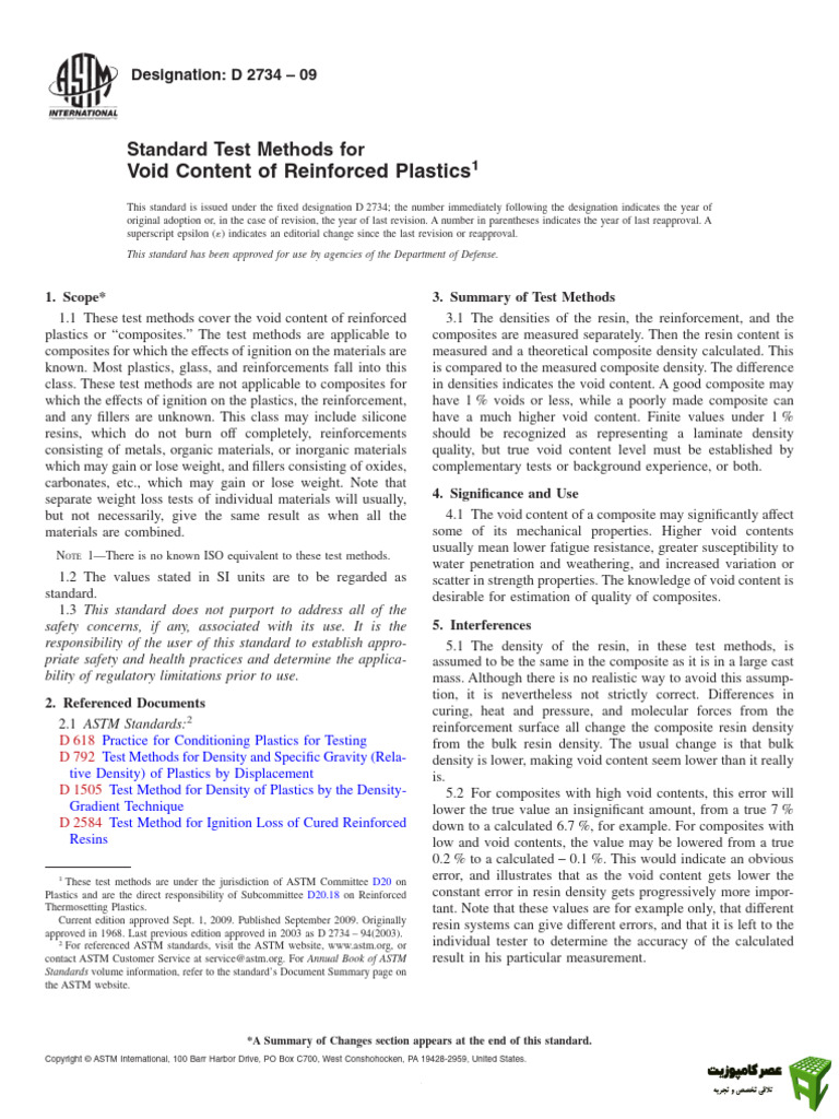 Void Content Testing for Composites | PDF | Density | Composite Material
