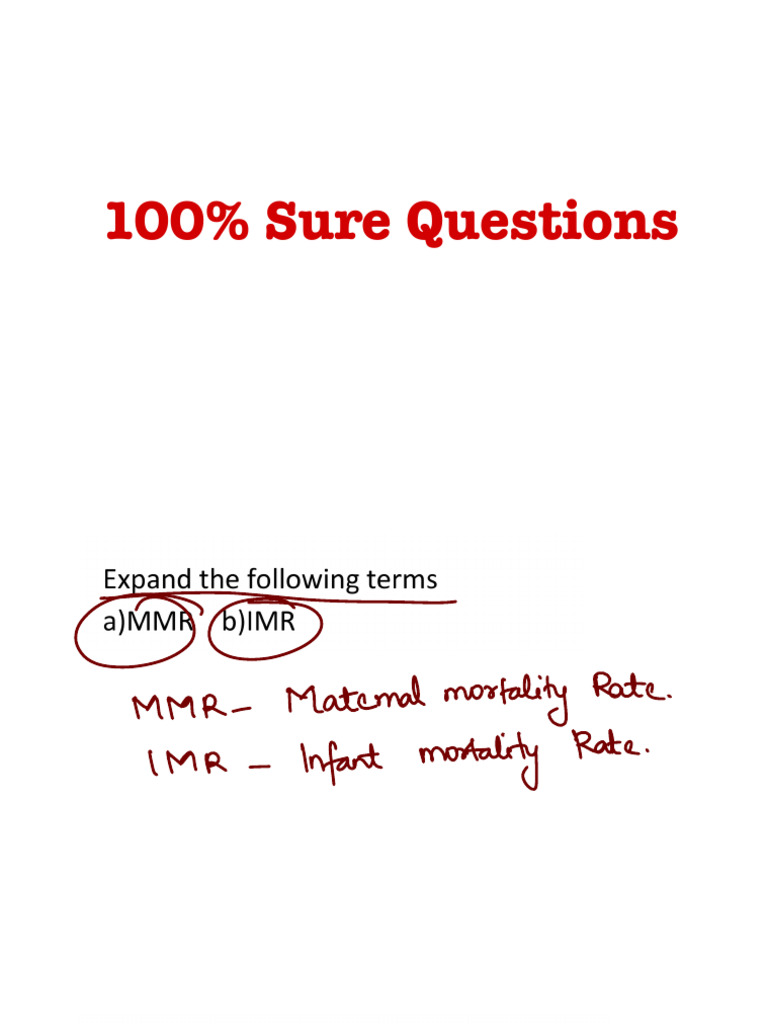 100% Sure Questions for Biology Exams | PDF | Dominance (Genetics ...
