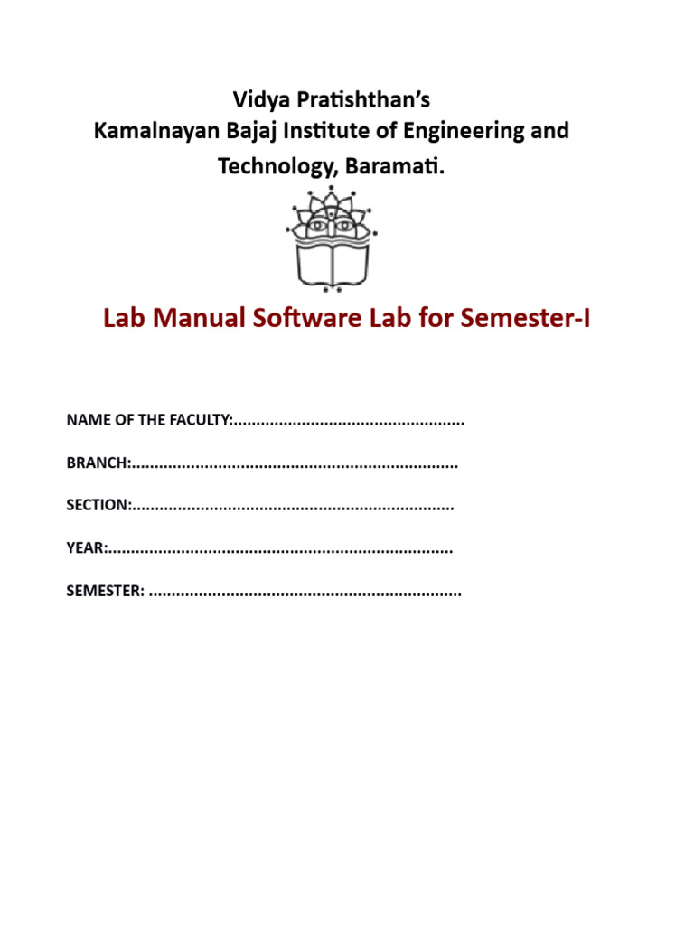 Lab Manual - Software Lab | PDF | Password | Prime Number