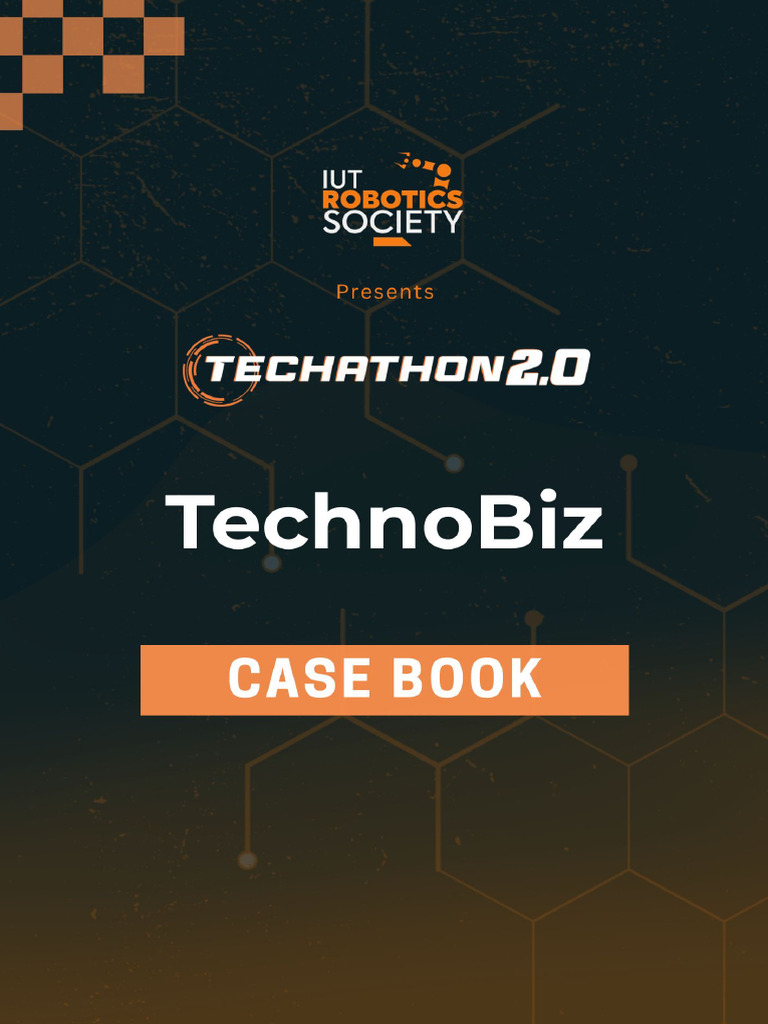 TechnoBiz Techathon 2.0 Case | PDF | Health Care | Bangladesh