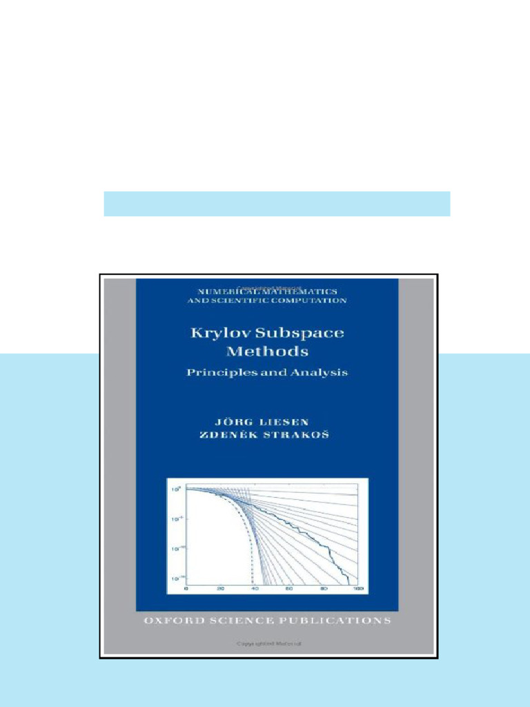 (Ebook) Krylov Subspace Methods: Principles and Analysis by Jorg Liesen ...