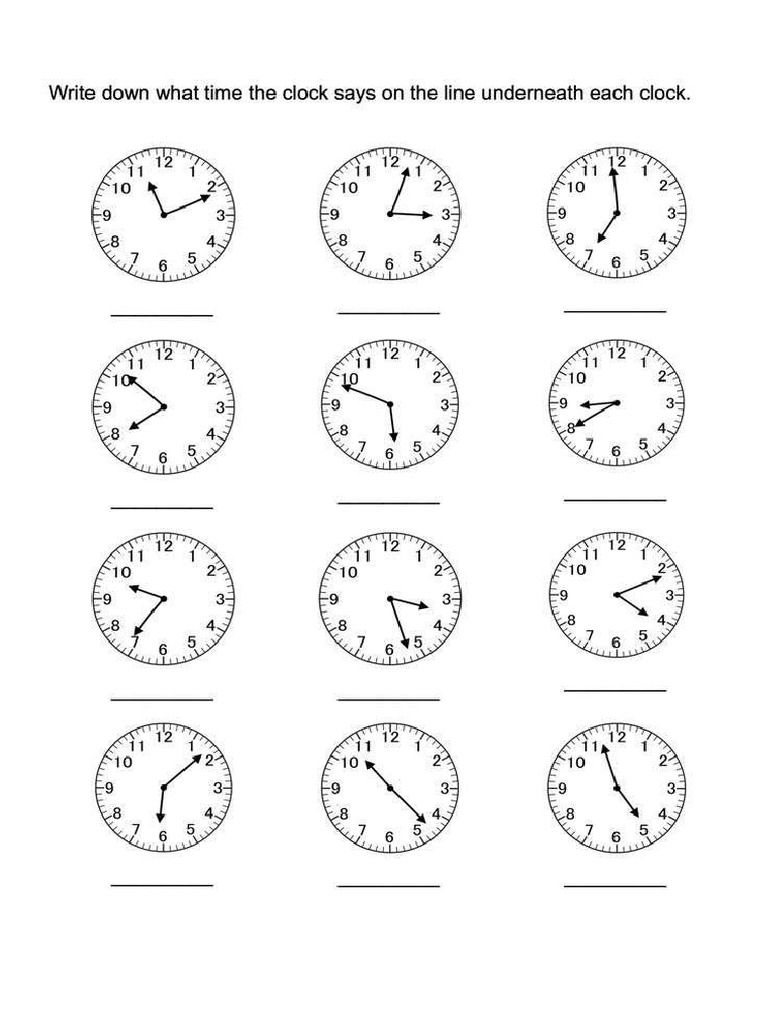 time test | PDF