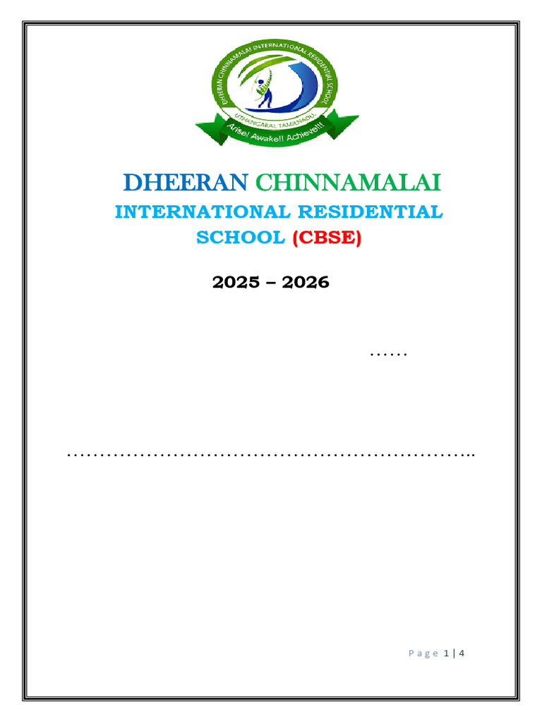 My Document (1) | PDF | Educational Stages | Schools