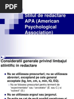 Download Stilul de Redactare APA by Maria Hosu SN97441790 doc pdf