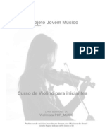 Violino Projeto Jovem Musico